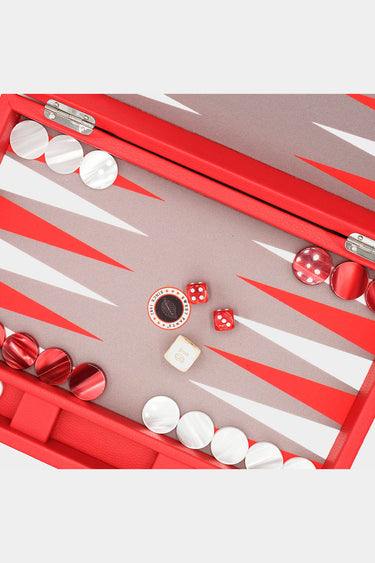 BACKGAMMON MEDIUM RED