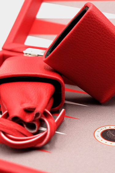 BACKGAMMON MEDIUM RED