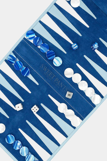 BACKGAMMON VOYAGE NAVY