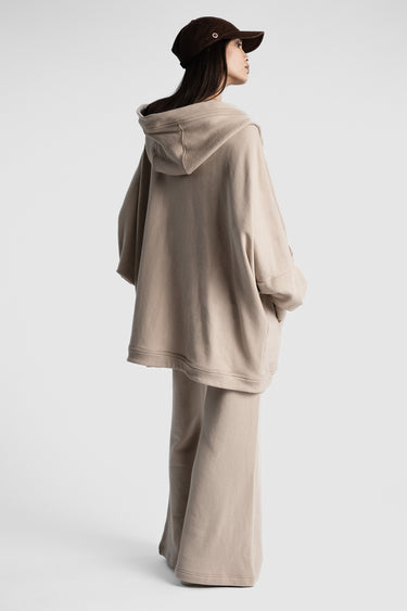 DISTRESSED HOOD WHITE PEPPER