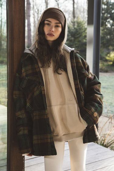 CRAFTED HOOD WHITE PEPPER