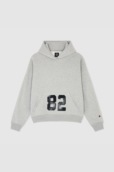 82 HOODIE GREY MARL