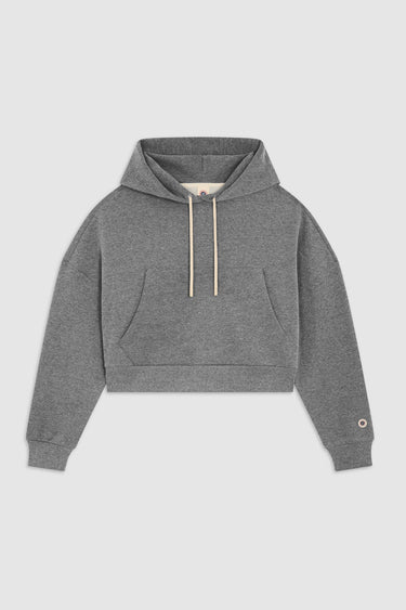 BOXY HOOD DARK MARL