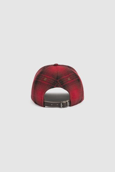 CHECK CAP RED