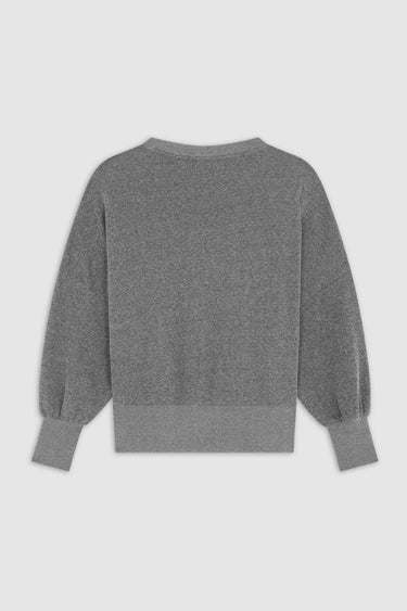 DISTRESSED CREW DARK MARL