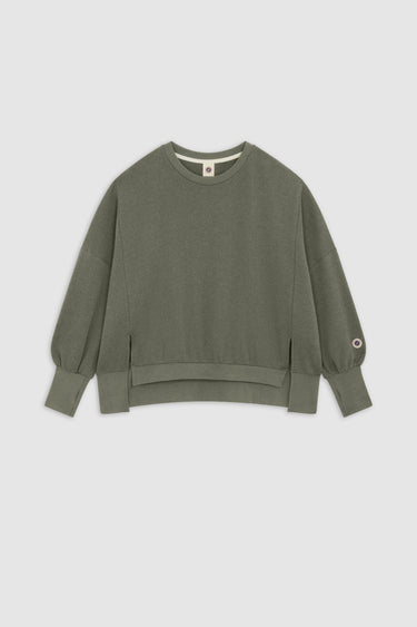 DISTRESSED CREW LEAF