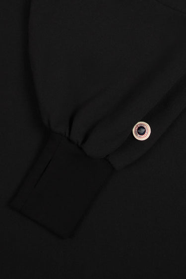 DISTRESSED HOOD BLACK