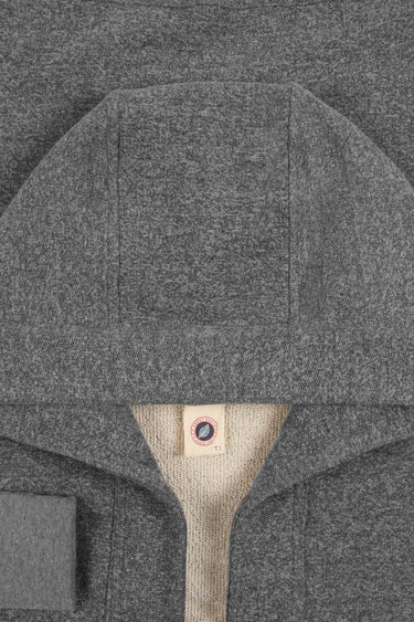 DISTRESSED HOOD DARK MARL