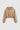 DYE CROP HOOD CAMEL