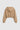 DYE CROP HOOD CAMEL