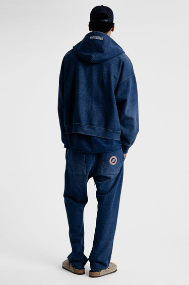 INDIGO ZIP DARK BLUE