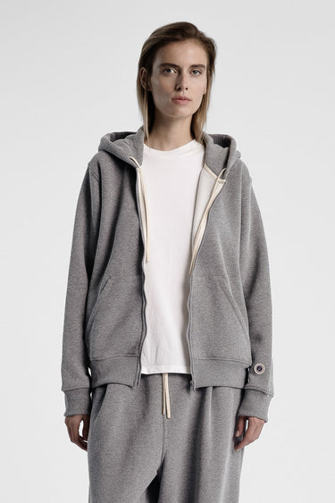 F ICONIC ZIP DARK MARL