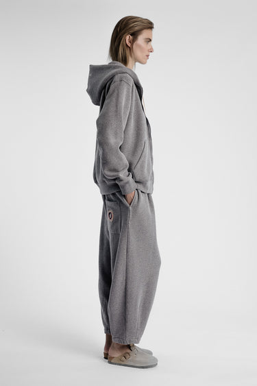 F ICONIC ZIP DARK MARL