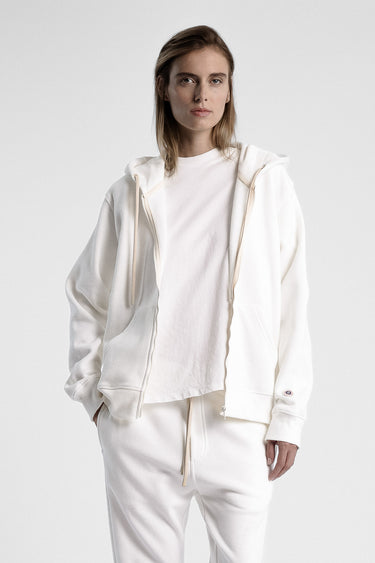 F ICONIC ZIP OFF WHITE