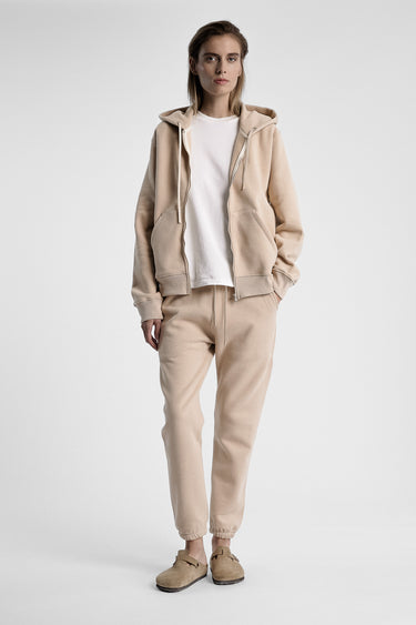 F ICONIC ZIP WHITE PEPPER