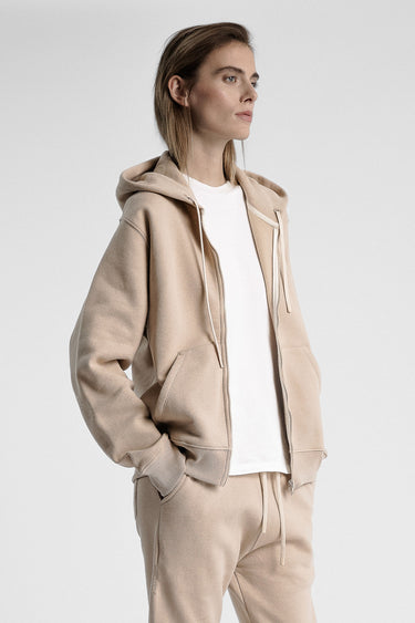 F ICONIC ZIP WHITE PEPPER