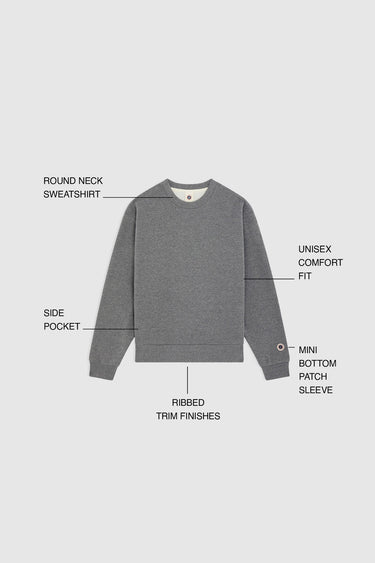 F ICONIC CREW 2 BLACK