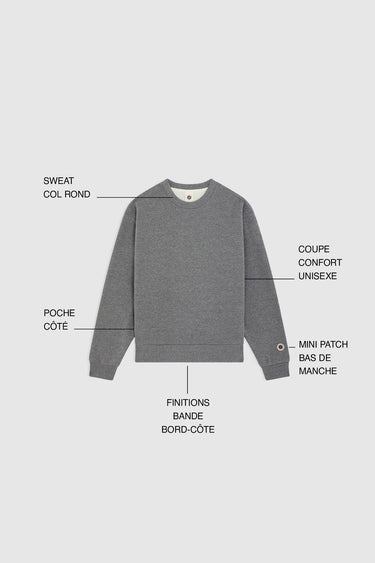 F ICONIC CREW 2 BLACK