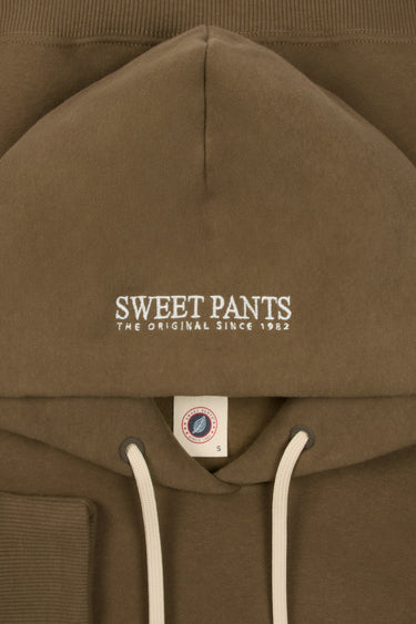 F ICONIC HOOD DARK EARTH