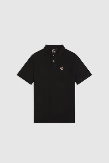 FADED POLO BLACK