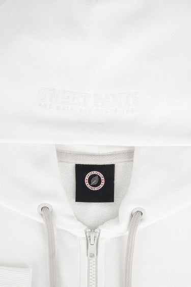 F ICONIC ZIP OFF WHITE