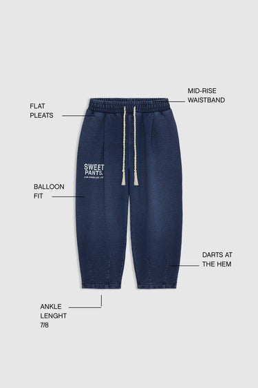 INDIGO BALLOON PRINT DARK BLUE