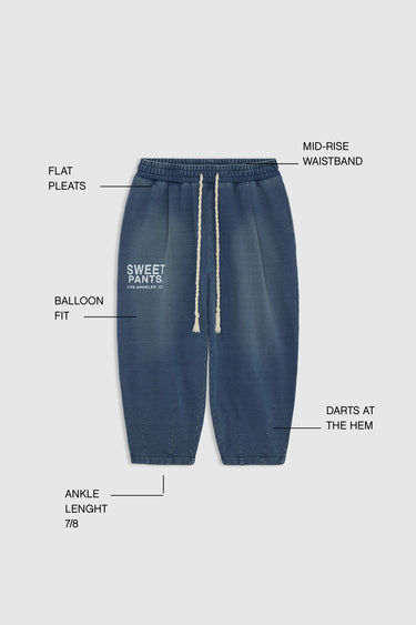 INDIGO BALLOON PRINT DIRTY