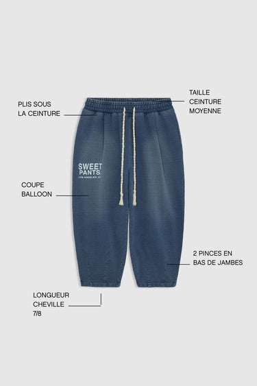 INDIGO BALLOON PRINT DIRTY