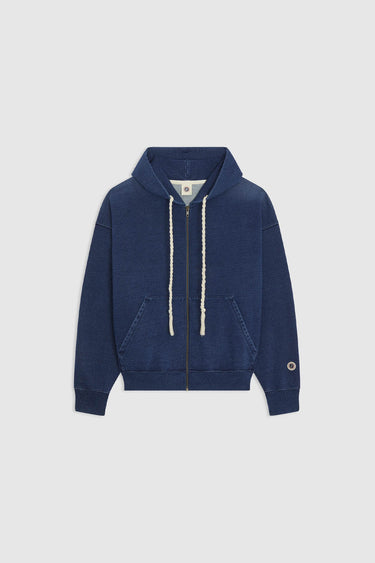 INDIGO ZIP DARK BLUE