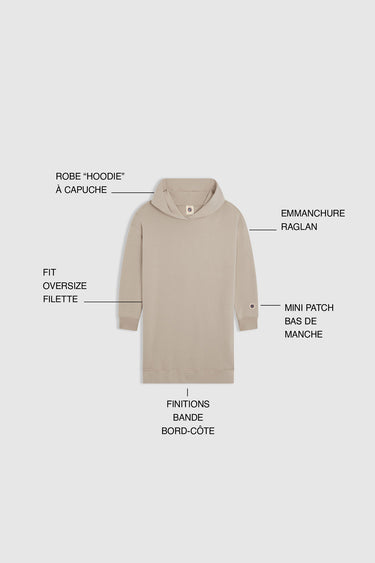 KID ENDLESS DRESS WHITE PEPPER