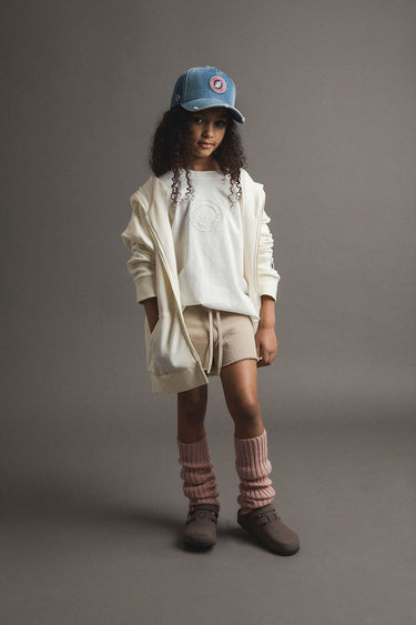 KID ENDLESS SHORT WHITE PEPPER