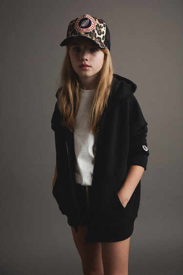 KID ENDLESS ZIP BLACK