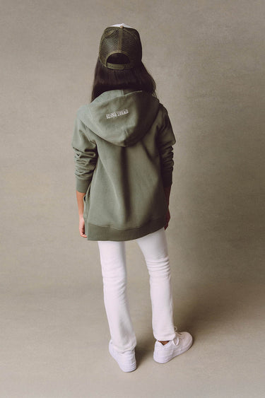 KID F ICONIC ZIP LEAF