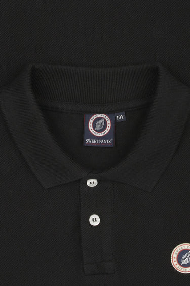 KID FADED POLO BLACK