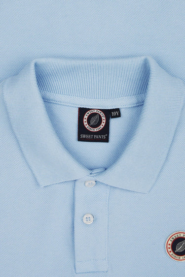 KID FADED POLO VARSITY BLUE