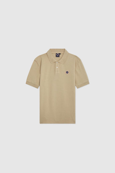 KID FADED POLO WHITE PEPPER