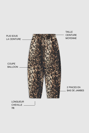 KID ICONIC BALLOON PRINT LEOPARD