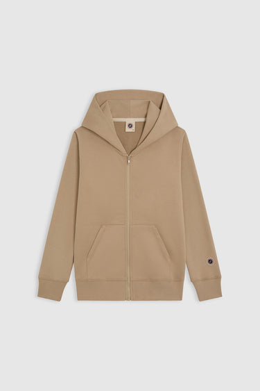 KID F ICONIC ZIP WHITE PEPPER