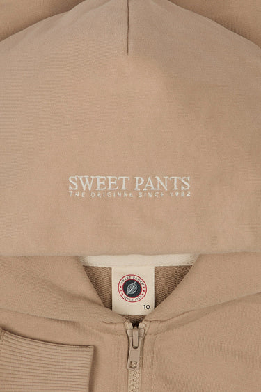 KID F ICONIC ZIP WHITE PEPPER