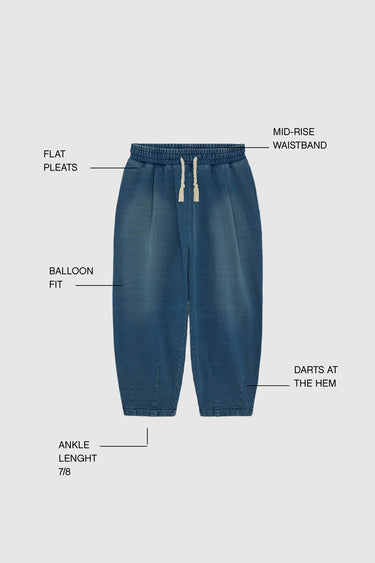 KID INDIGO BALLOON DIRTY