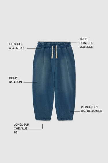 KID INDIGO BALLOON DIRTY