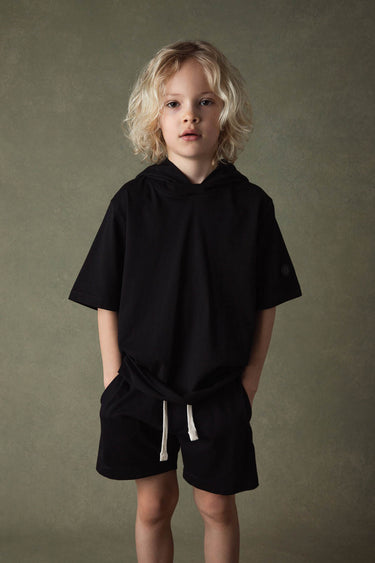 KID JERSEY SHORT BLACK
