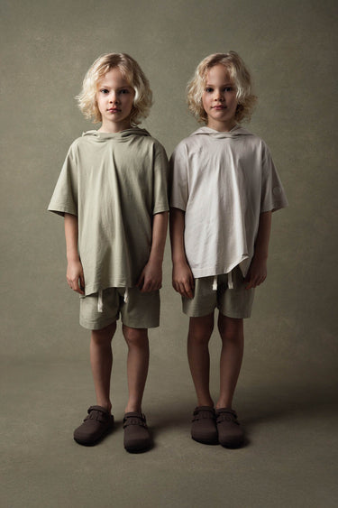 KID JERSEY SHORT CREAM