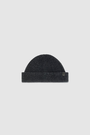 MINI BEANIE BLACK MARL