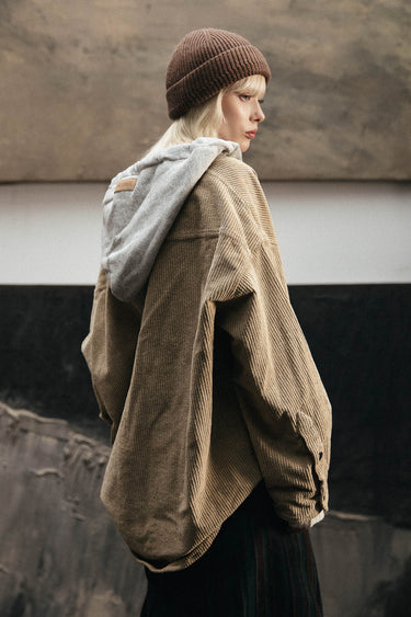 LA CHEMISE CORDE WHITE PEPPER